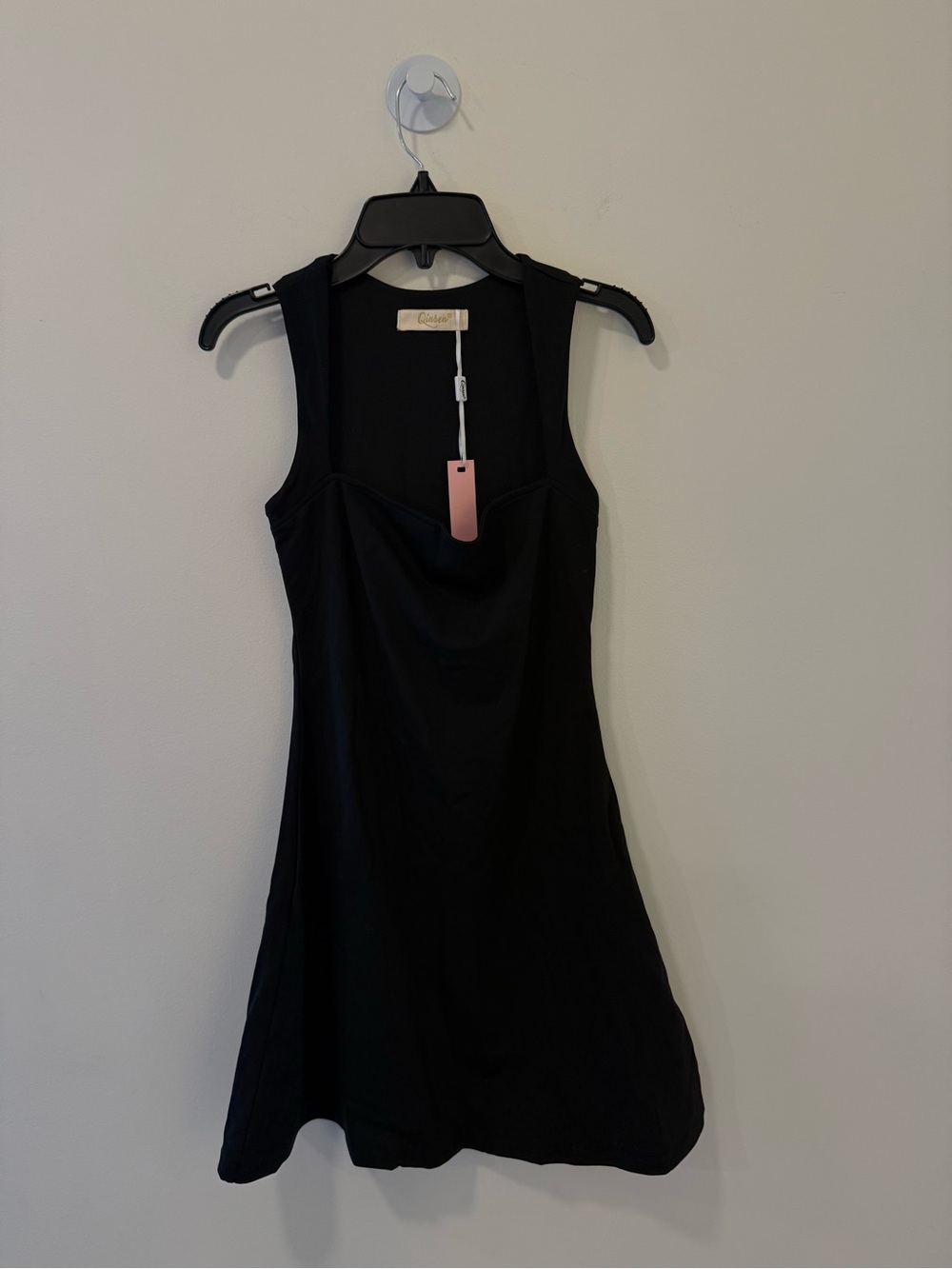 Qinsen Size: X-Small Black Mini Dress NWT #Lux-W